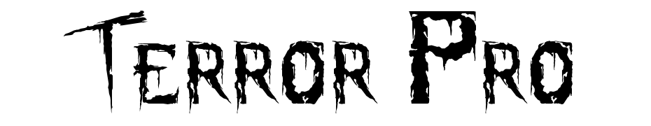 Terror Pro cкачати шрифт безкоштовно