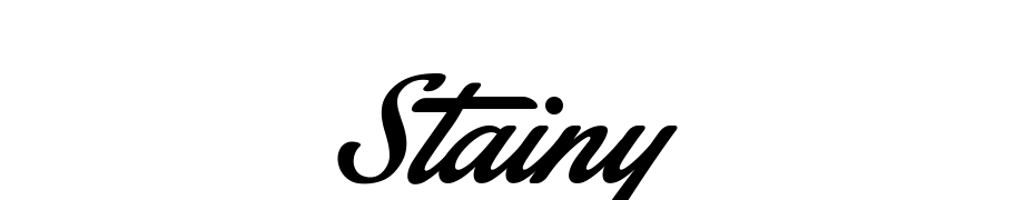 Stainy Font Download Free