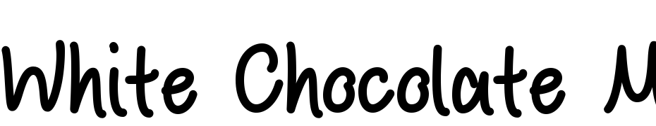 White Chocolate Mint Regular Schrift Herunterladen Kostenlos