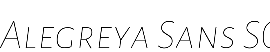 Alegreya Sans SC Extra Bold Font Download Free