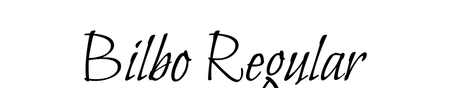 Bilbo Regular Font Download Free