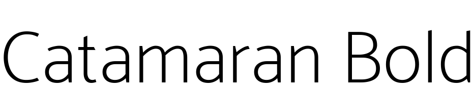 Catamaran Bold Font Download Free