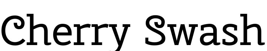 Cherry Swash Bold Font Download Free