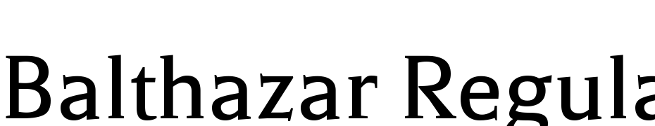 Balthazar Regular Polices Telecharger