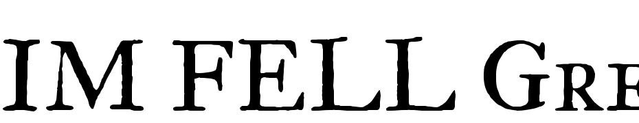 IM FELL Great Primer SC Fuente Descargar Gratis