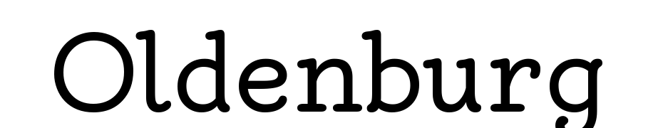 Oldenburg Font Download Free