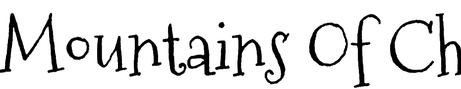 Mountains Of Christmas Font Download Free