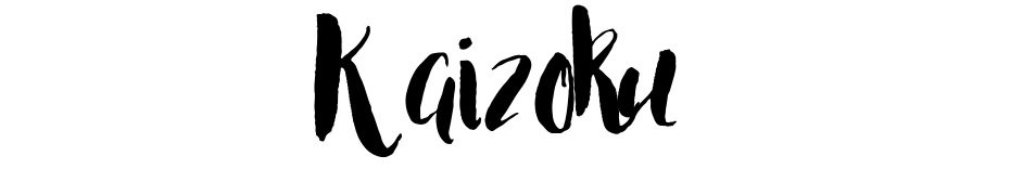 Kaizoku cкачати шрифт безкоштовно