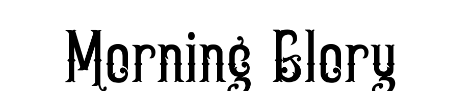 Morning Glory Font Download Free