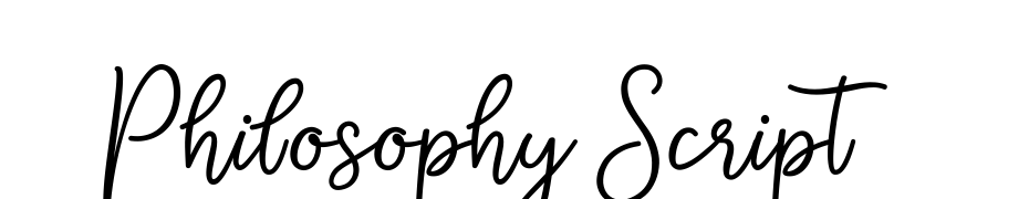 Philosophy Script Font Download Free