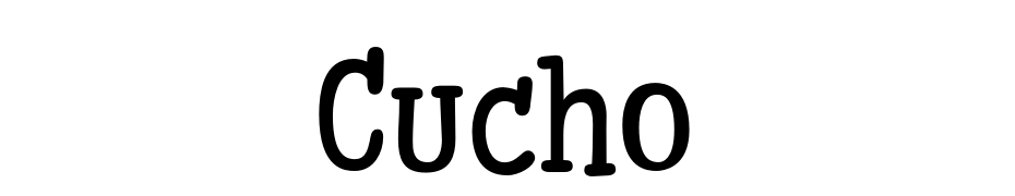 Cucho Font Download Free