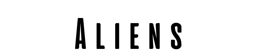 Aliens & Cows Bold Fuente Descargar Gratis