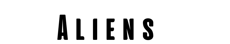 Aliens & Cows Extra Bold Yazı tipi ücretsiz indir