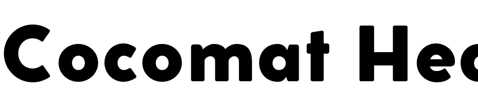 Cocomat Heavy Font Download Free