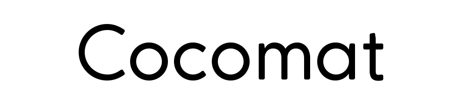 Cocomat Font Download Free