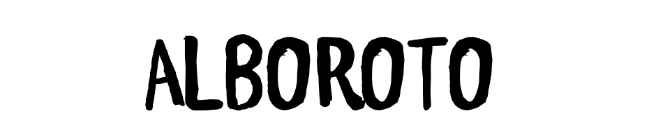 ALBOROTO Font Download Free