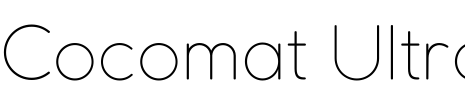 Cocomat Ultra Light Font Download Free
