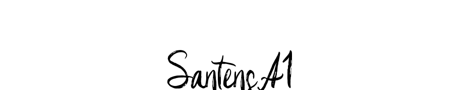 Santens A1 Scarica Caratteri Gratis