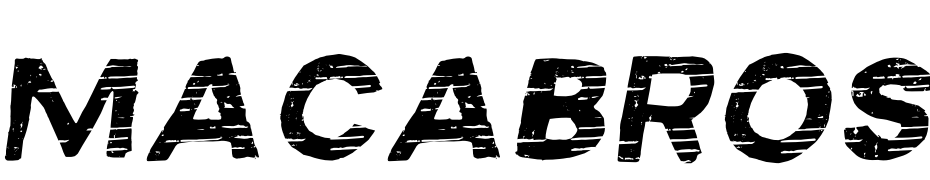 MACABROSTYLEITALIC Fuente Descargar Gratis