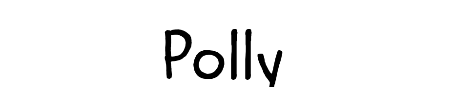 Polly cкачати шрифт безкоштовно