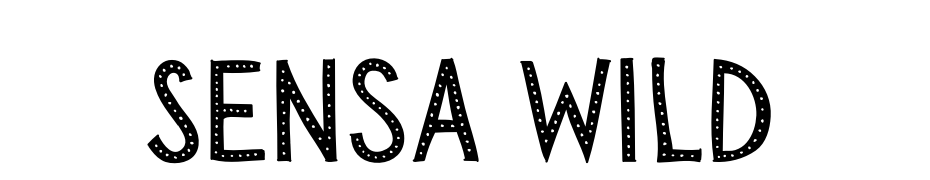 Sensa Wild Scarica Caratteri Gratis