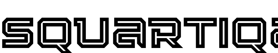Squartiqa 4F Inline Scarica Caratteri Gratis