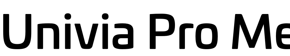 Univia Pro Medium Font Download Free
