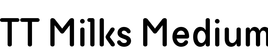 TT Milks Medium Font Download Free