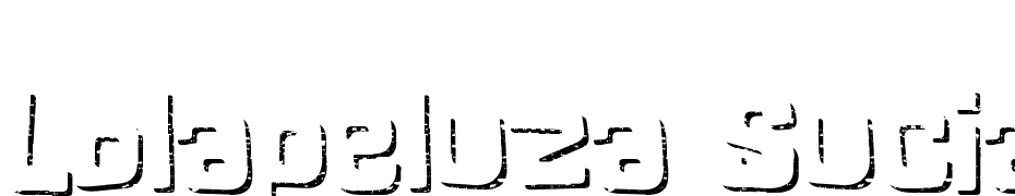 Lolapeluza Sucia Shadow Font Download Free