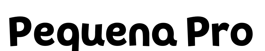 Pequena Pro Font Download Free