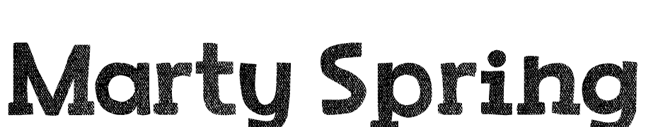 Marty Spring Font Download Free