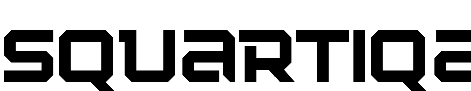 Squartiqa 4F Light Font Download Free