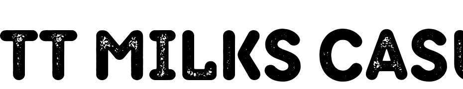 TT Milks Casual 700 One cкачати шрифт безкоштовно
