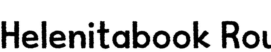 Helenitabook Rough Font Download Free