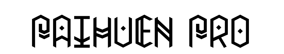 PAIHUEN PRO Font Download Free
