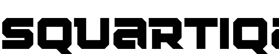 Squartiqa 4F Font Download Free