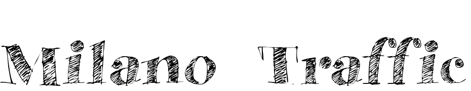 Milano Traffic Font Download Free
