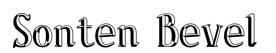 Sonten Bevel Font Download Free