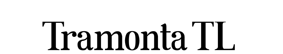 Tramonta TL Font Download Free