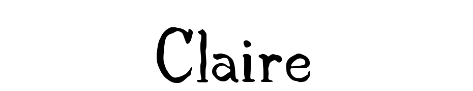 Claire Font Download Free