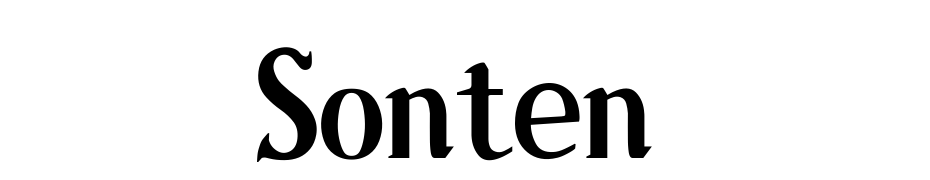 Sonten Font Download Free