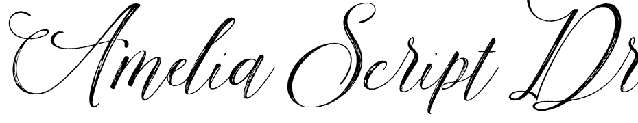 Amelia Script Draft Version cкачати шрифт безкоштовно