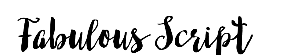 Fabulous Script Font Download Free