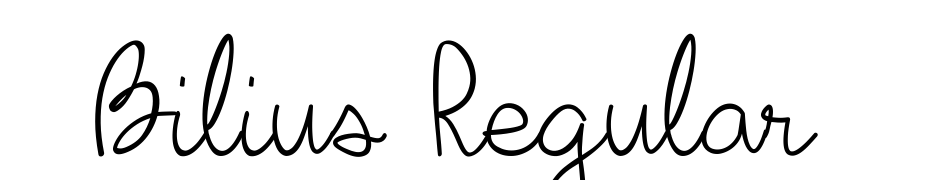 Bilius Regular Polices Telecharger