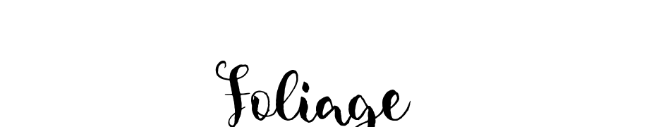 Foliage Font Download Free