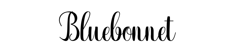 Bluebonnet Font Download Free