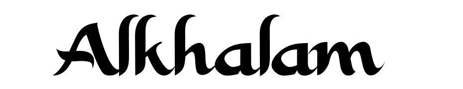 Alkhalam cкачати шрифт безкоштовно