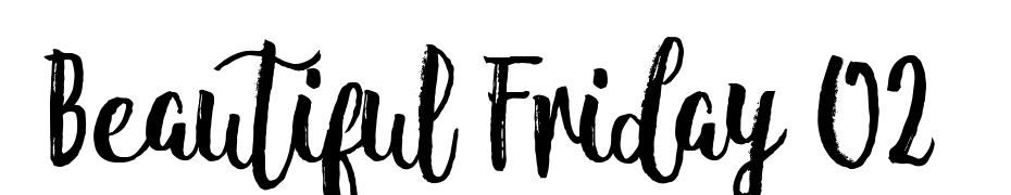 Beautiful Friday 02 cкачати шрифт безкоштовно