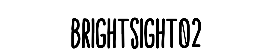 BRIGHTSIGHT02 Font Download Free
