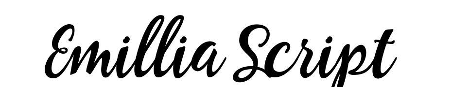 Emillia Script Scarica Caratteri Gratis